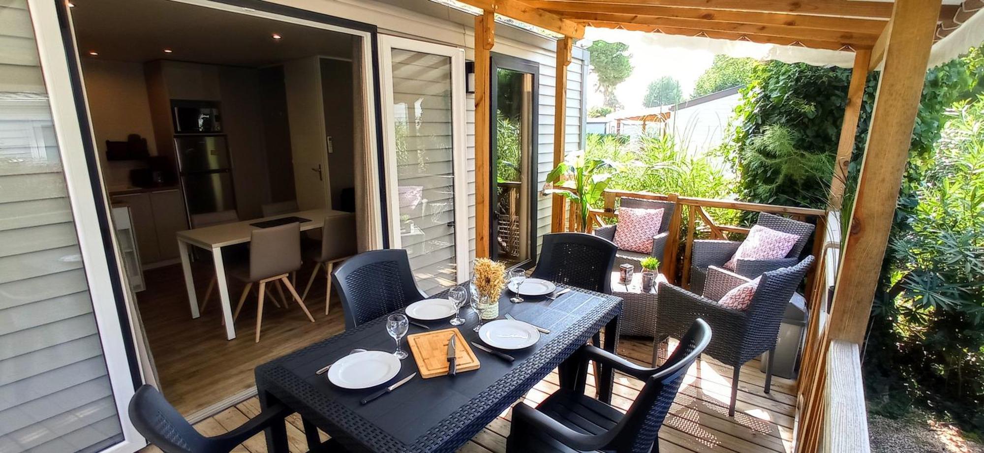 Happymobilhome Argeles-Sur-Mer -Plage A 500M- Camping 4 Etoiles Del Mar ภายนอก รูปภาพ