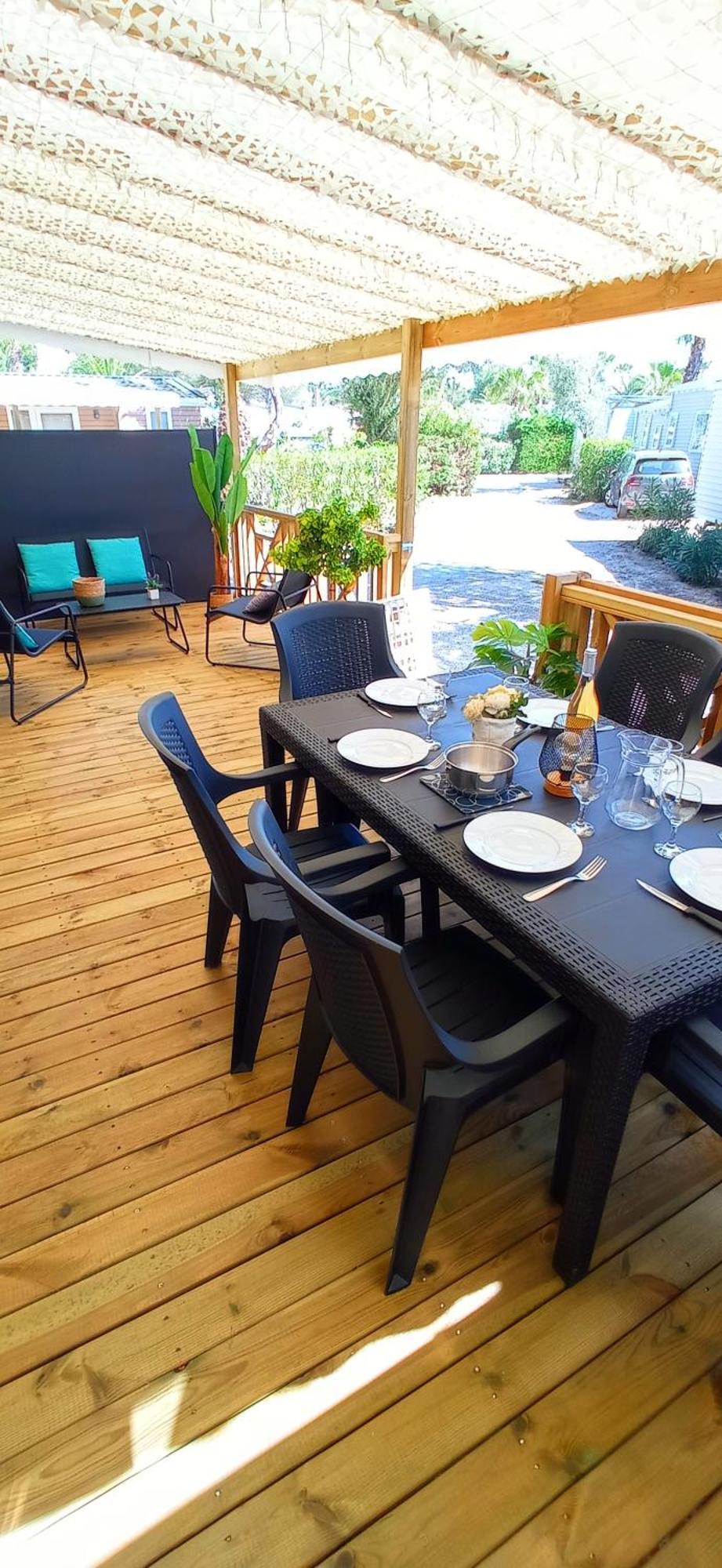 Happymobilhome Argeles-Sur-Mer -Plage A 500M- Camping 4 Etoiles Del Mar ภายนอก รูปภาพ